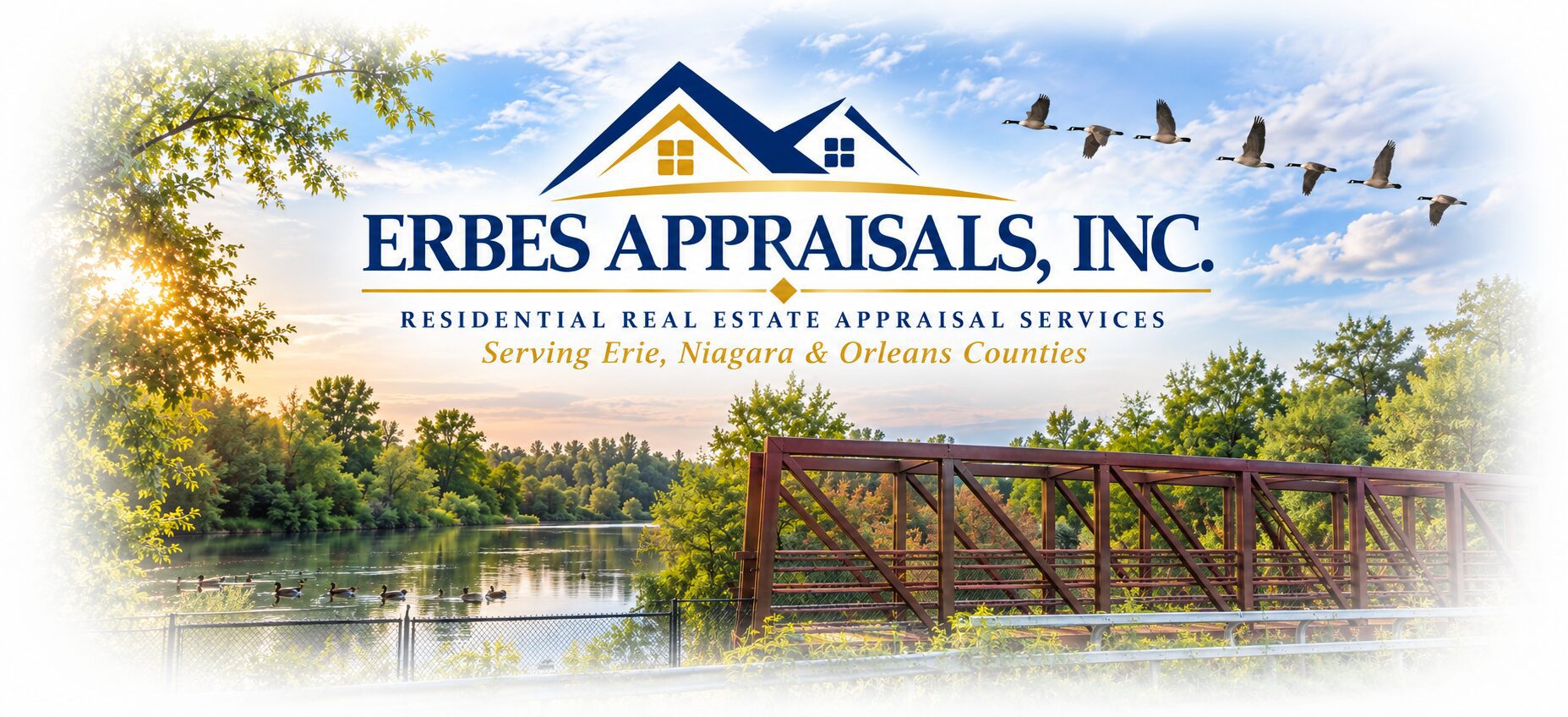Erbes Appraisals, Inc. residential real estate appraisal services serving Erie, Niagara and Orleans Counties in Western New York.